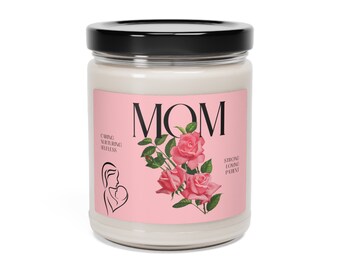 Mother's Day Candle Gift for Moms Cute Mother's Day Gift Ideas for Mothers Gift Scented Soy Candle