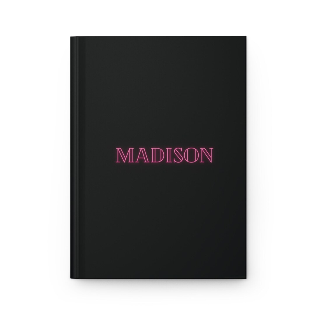 Hardcover Personalized Journal Notebook for School Notebook Matte ...