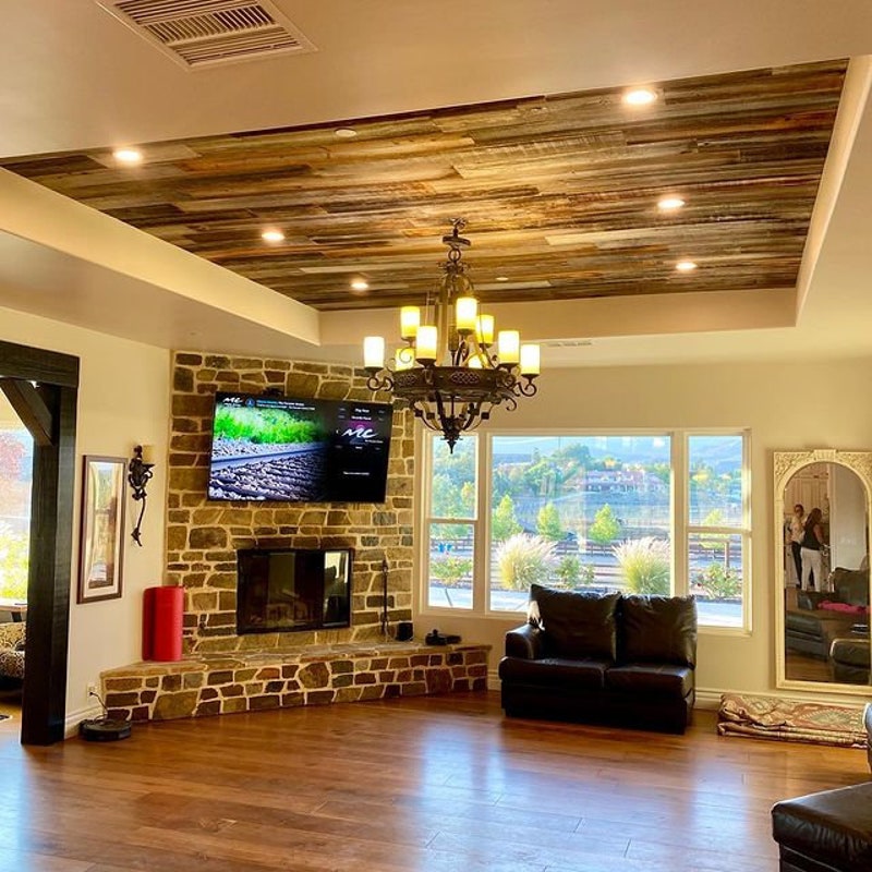 Barnwood Wallpaper - Etsy