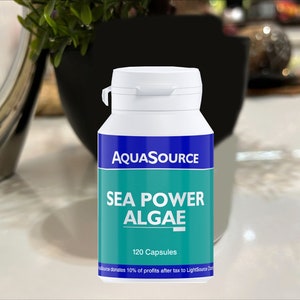 AquaSource Sea Power Algen - 120 Caps Veganistisch