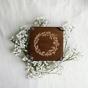 Kit de prensado de flores de bolsillo, herbario de prensa de flores de madera, regalo de jardinero, prensa de hojas de bolsillo, regalo de cumpleaños, regalo del día de las madres, mg4