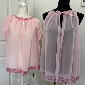 Custom Chiffon Baby Doll Dress Lingerie Style