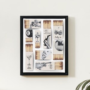 Vintage Matchbook Print