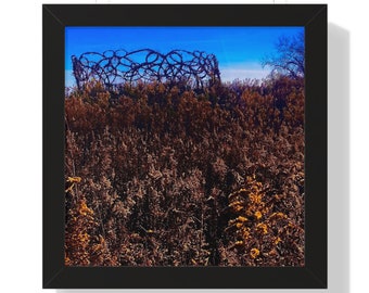 Original Landscape Photography - Framed Vertical Poster - Unique Wall Art