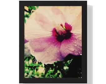 Original Nature Photography - Framed Vertical Poster - Unique Wall Art