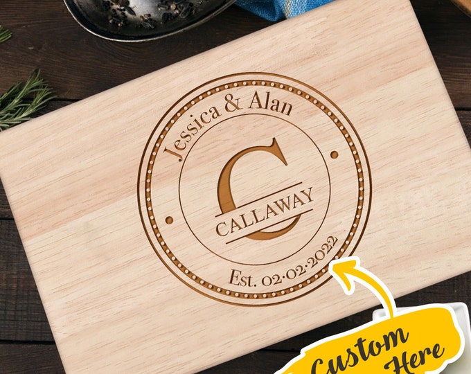 Personalized Engraved Cutting Board