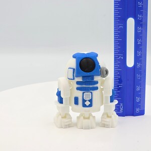 3D Printed Star Wars Mini Figures – Darth Vader, Yoda, Grogu & More R2-D2