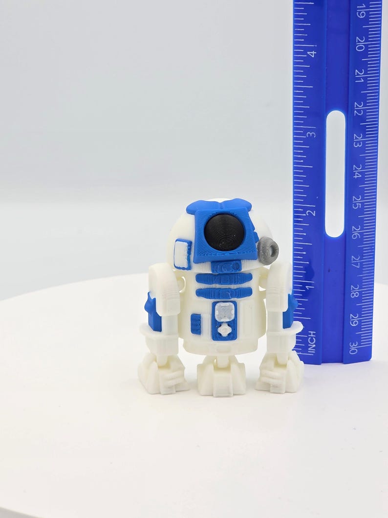 3D Printed Star Wars Mini Figures – Darth Vader, Yoda, Grogu & More R2-D2