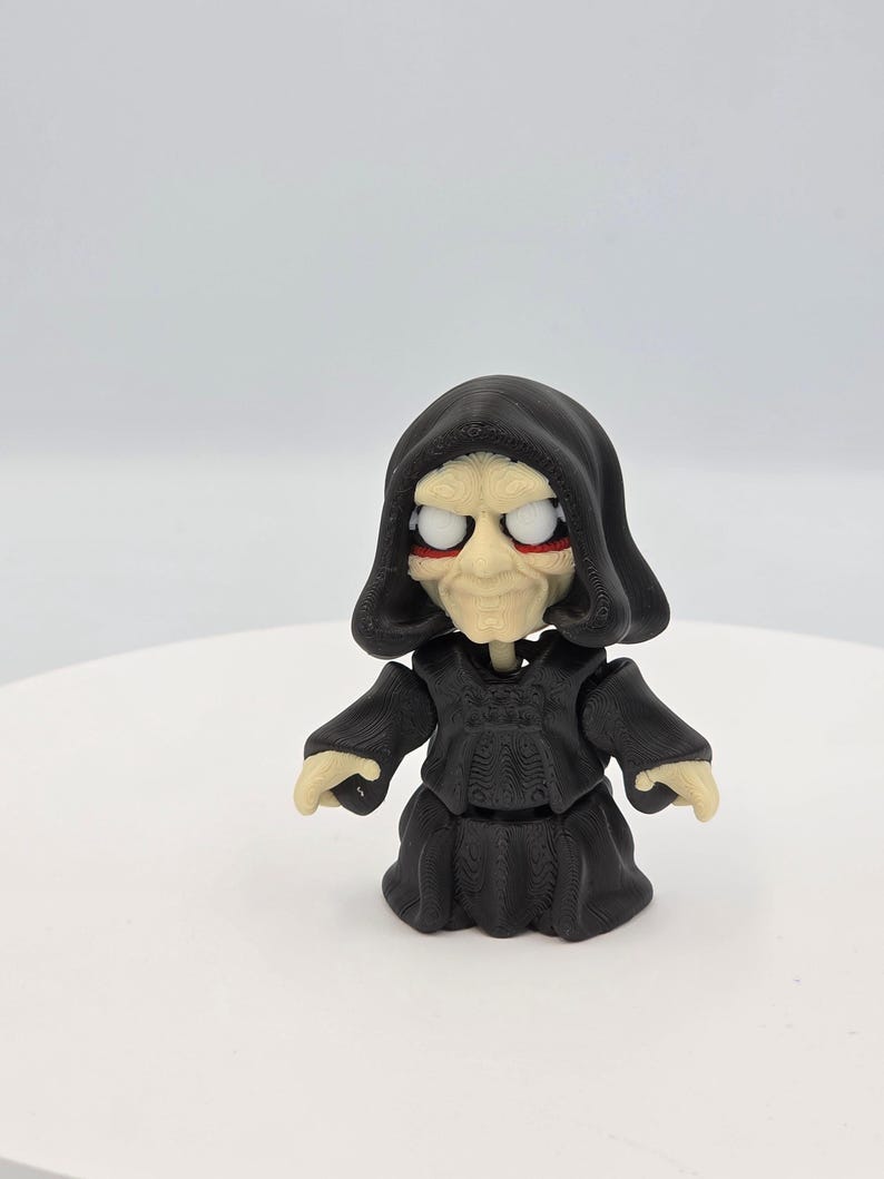 3D Printed Star Wars Mini Figures – Darth Vader, Yoda, Grogu & More Palpatine