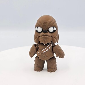3D Printed Star Wars Mini Figures – Darth Vader, Yoda, Grogu & More Chewbacca