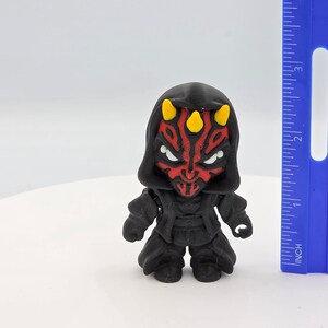 3D Printed Star Wars Mini Figures – Darth Vader, Yoda, Grogu & More Darth Maul