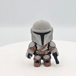 3D Printed Star Wars Mini Figures – Darth Vader, Yoda, Grogu & More The Mandalorian