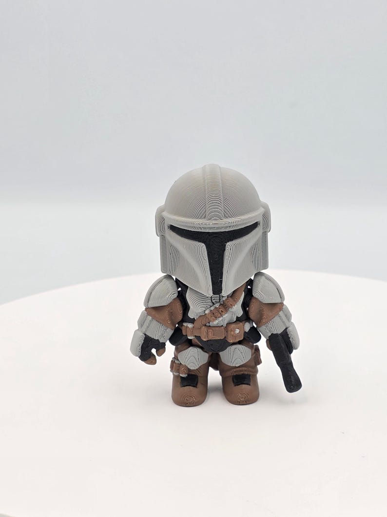 3D Printed Star Wars Mini Figures – Darth Vader, Yoda, Grogu & More The Mandalorian
