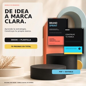 Kit de Marca para Emprendedores: Ebook y Plantilla de Branding Editable en Canva