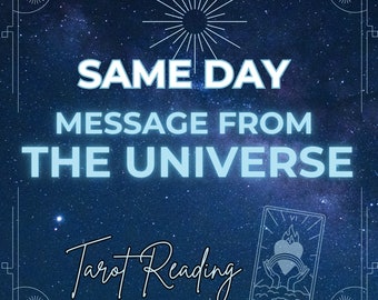 SAME DAY Message From The Universe. What does the Universe want you to know?