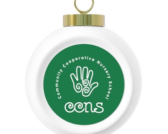 Green Christmas Ball Ornament