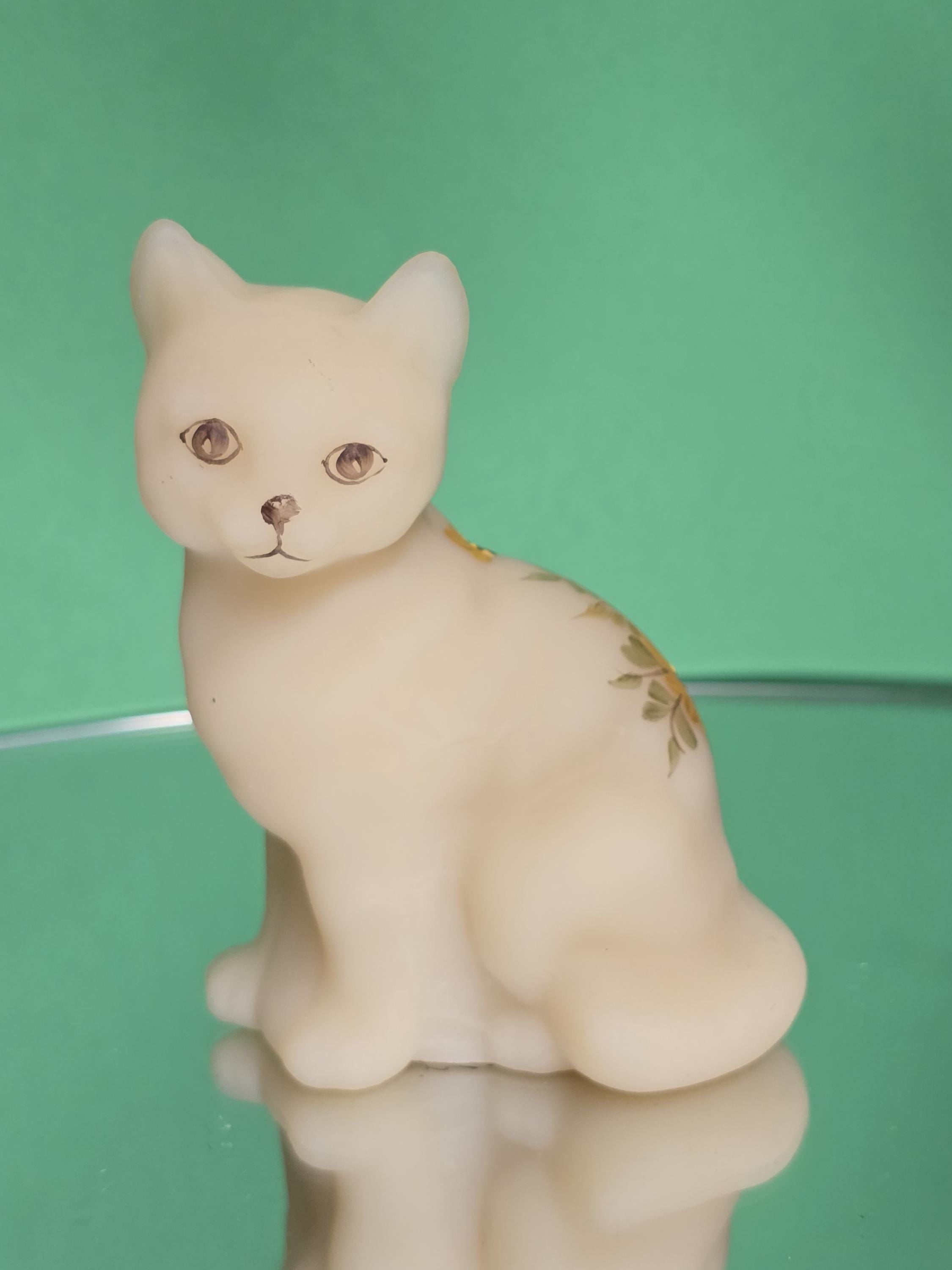 Fenton Cat - Etsy
