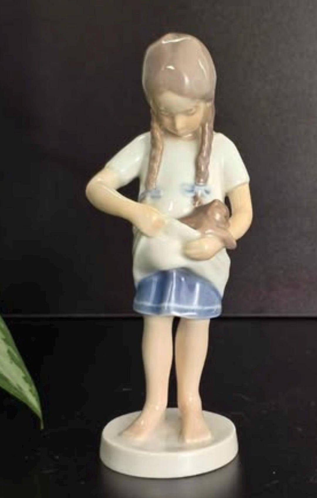 Bing & Grondahl Porcelain Figurine, Titled “little Mother” (model #1779 ...