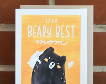 Best Mom birthday card and mother's day card to show your love