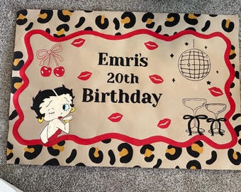 Custom Hand Painted Event Banners