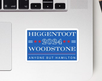 Ghosts Aufkleber für Wahl 2024 Ghosts US Isaac Higgentoot & Hetty Woodstone Ghosts CBS Merch