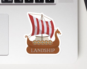 Geister Aufkleber Geister US Landship Autoaufkleber Geister CBS Merch Geister TV-Serie