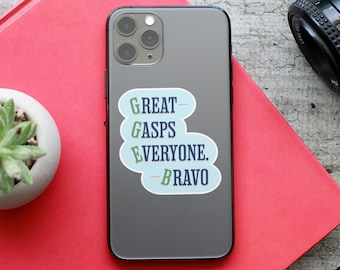 Ghosts Aufkleber Geister US Great Gasps Ghosts CBS Merch Ghosts TV-Serie