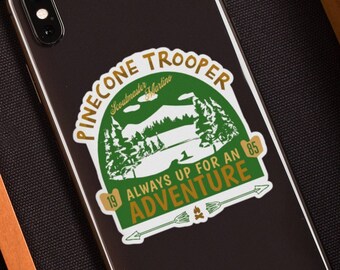 Pinecone Trooper Geister Aufkleber Geister US Pete Martino Geister CBS Merch Geister TV-Serie