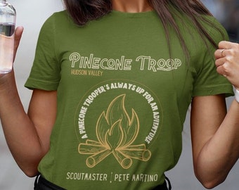 Ghosts Tee For Ghosts US Ghosts US Ghosts CBS Merch Pinecone Trooper Pete Martino
