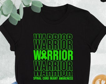 Warrior Shirt, Spinal Cord Injury Survivor Shirt, Spinal Cord Awareness, Spinal Cord Injury Shirt,Spinal Cord Tee,Spinal Cord Injury Warrior