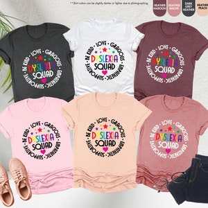 Dyslexia Squad Shirt, Dyslexia Awareness,Dyslexia Shirt,Dyslexia Teacher Gift,Dyslexia Teacher Shirt,Reading Specialist,Reading Teacher Gift