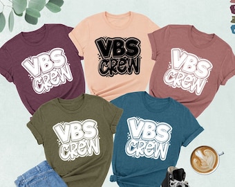 VBS Crew Shirt, Vacation Bible School Shirt, VBS Shirt, Church Camp Shirt, VBS Mode, Vbs Director Shirt, Vbs Gift, Vbs Tee,Bible School Gift