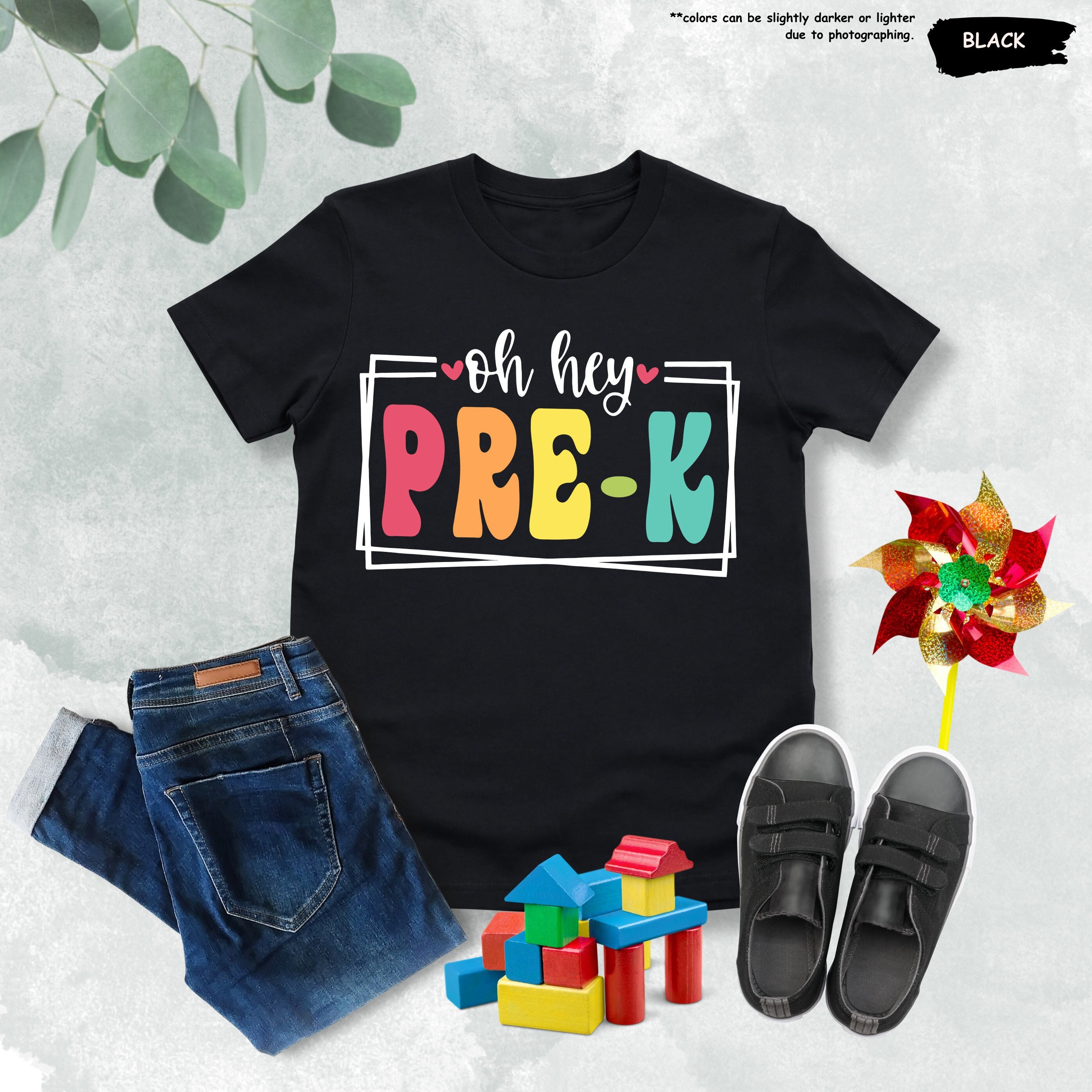 Oh Hey Pre-K Shirt, Pre-K Shirt, First Day Of Preschool Shirt, Back To School Pre- K Shirt, Preschool Gift,Gift For Kids,Back To School Gift