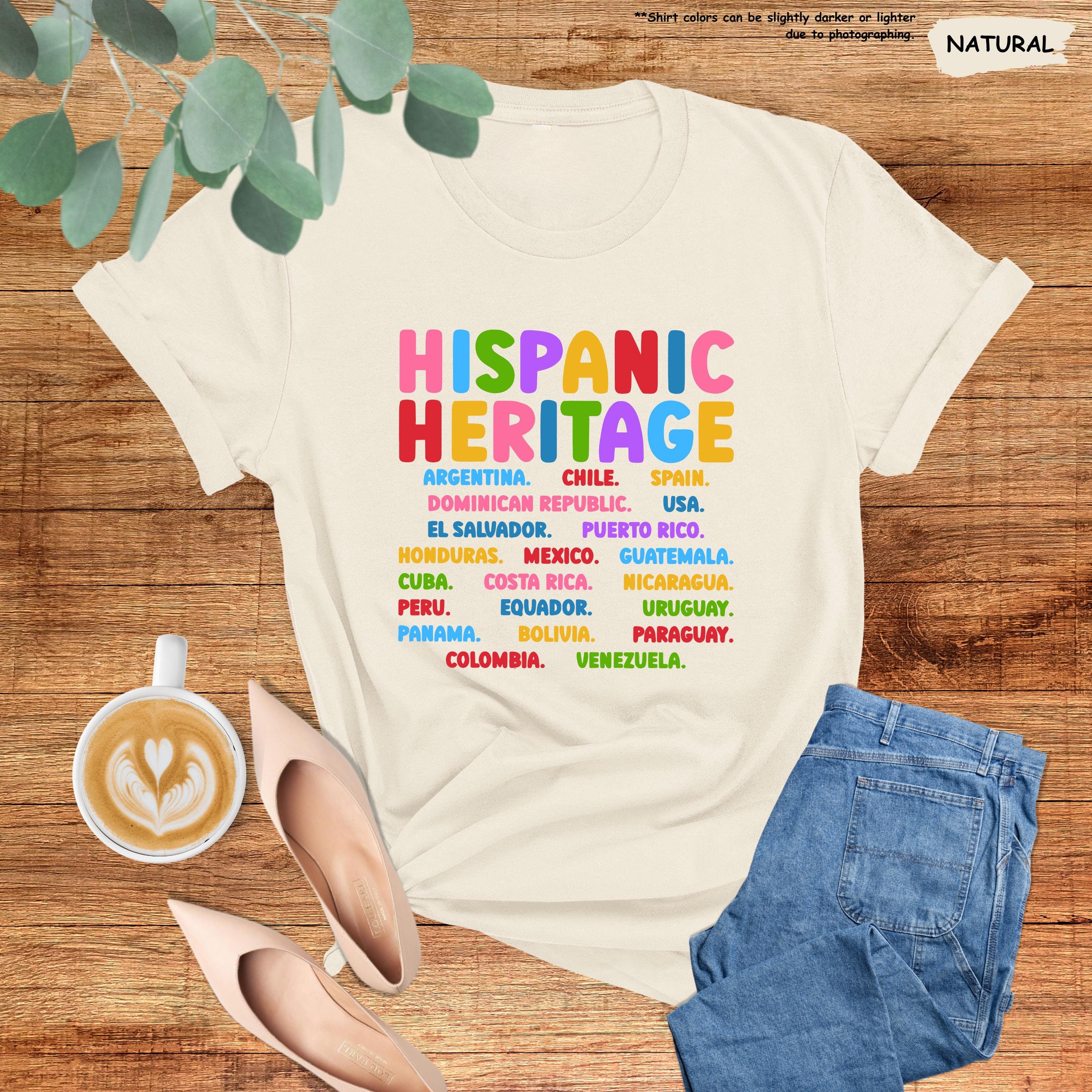 Hispanic Heritage Month Herencia Hispana Latino T-Shirt