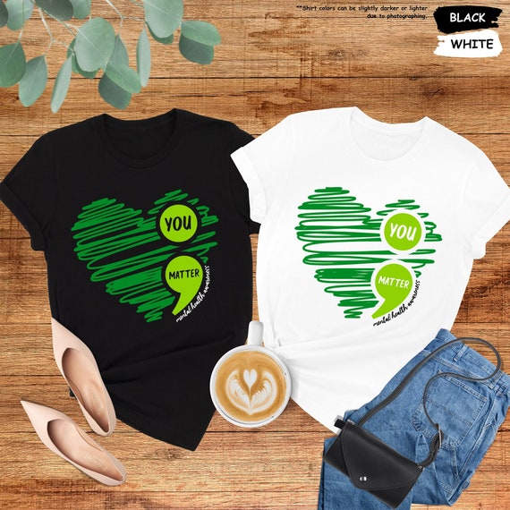 You Matter Shirt, Mental Health Shirt, Semicolon Sweatshirt, Mental Health Awareness Shirt, Semicolon Suicide Awareness, Suicide Prevention
