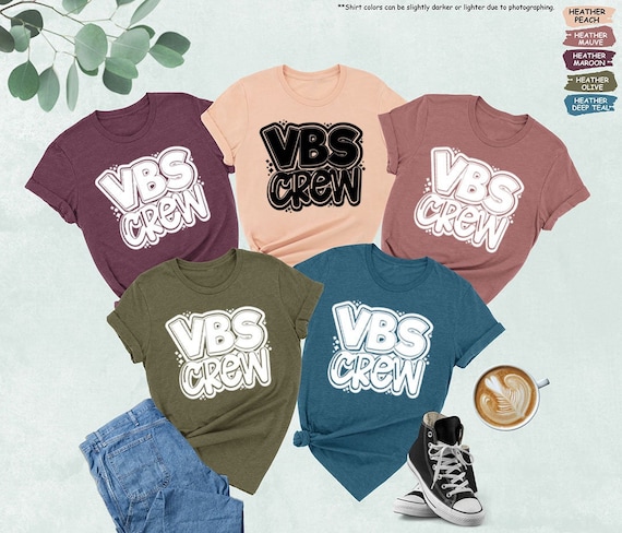 VBS Crew Shirt, Vacation Bible School Shirt, VBS Shirt, Church Camp Shirt, VBS Mode, Vbs Director Shirt, Vbs Gift, Vbs Tee,Bible School Gift