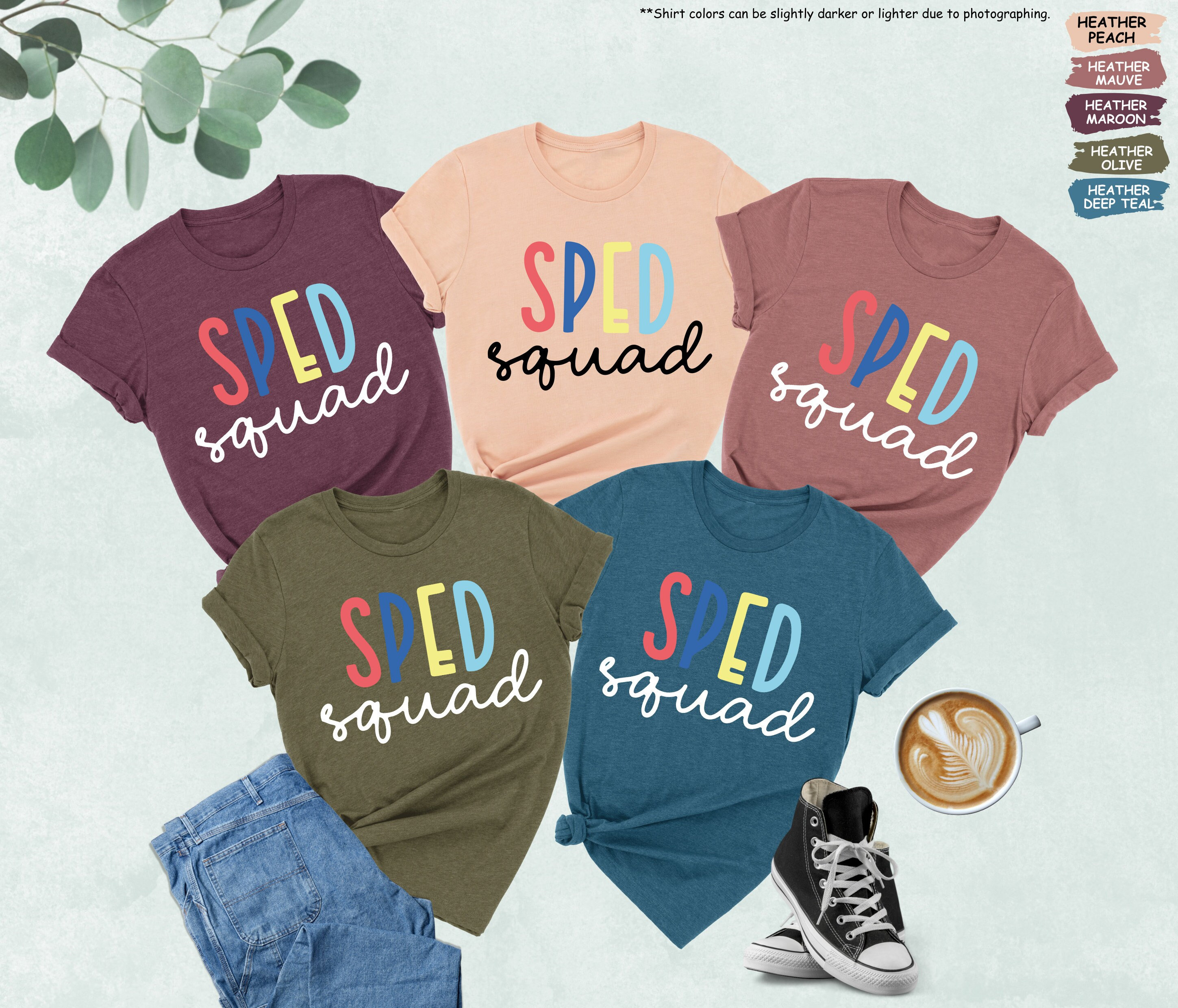 SPED Squad Shirt, SPED Lehrer Shirt, Autismus Lehrer Sweatshirt, Special Ed Lehrer, Geschenk für Lehrer, Sped Lehrer Geschenk, Special Ed Lehrer