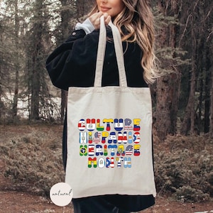 Culture Hispanic Heritage Month Tote Bag, Hispanic Heritage Tote Bag, Hispanic Heritage Month, Countries Flags, Latin American Tote Bag