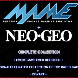 90GB Compete Arcade ROM Collection Every Arcade game ever released up to 2003 MAME & FBNEO, Plus my own Collection of top rated Games image 1