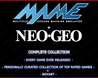 90 GB! Compete Arcade ROM Collection - Elke Arcade-game ooit uitgebracht tot 2003 - (MAME & FBNEO), plus mijn eigen verzameling best beoordeelde games