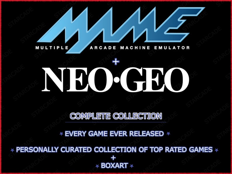 90GB Compete Arcade ROM Collection Every Arcade game ever released up to 2003 MAME & FBNEO, Plus my own Collection of top rated Games image 1