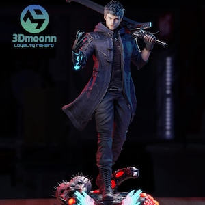 Hand-Painted Nero Statue: Devil May Cry 5 Collectible Figure