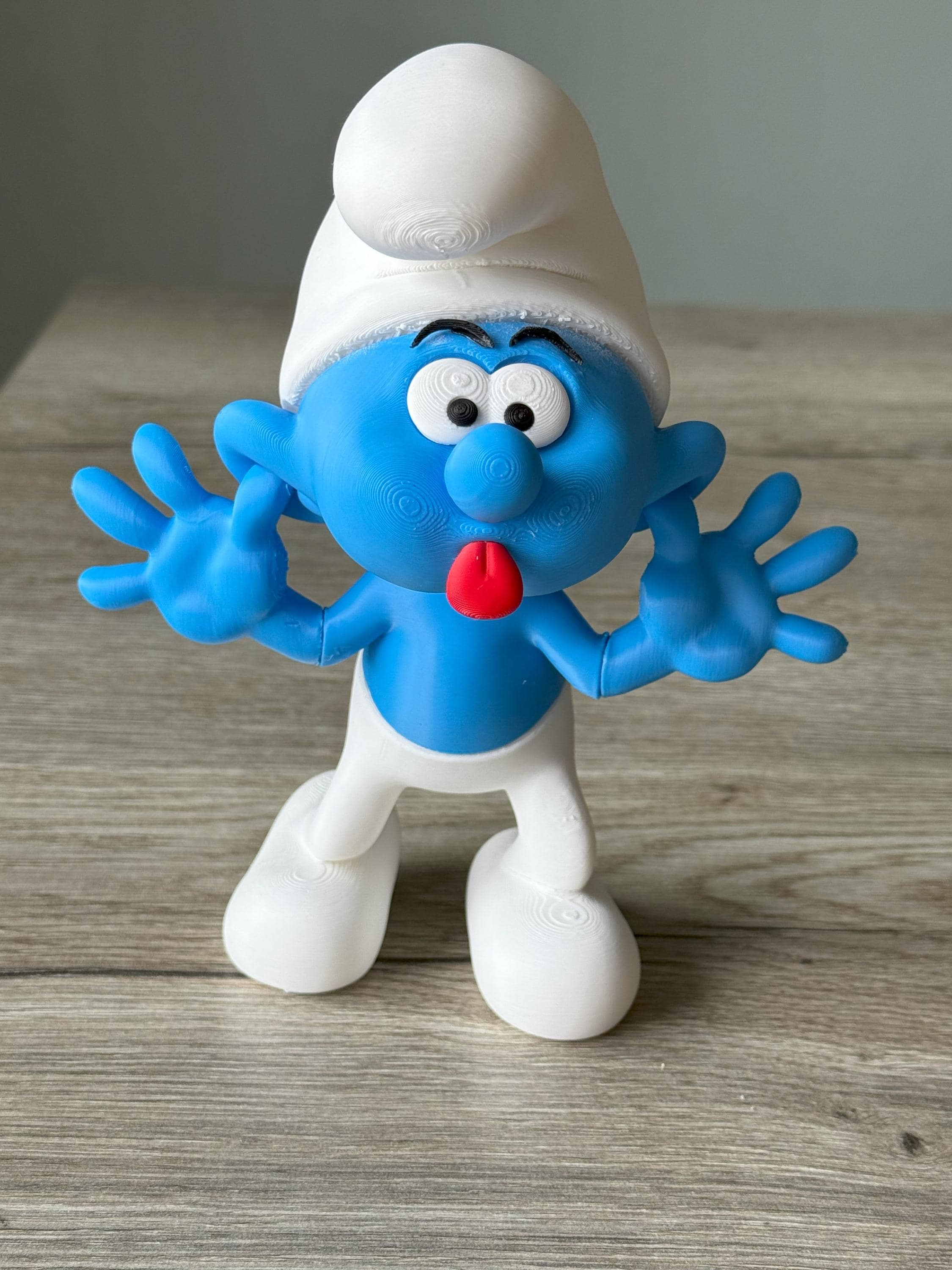 Le Grand Schtroumpf au Parchemin-De Smurfen - Beeldjes