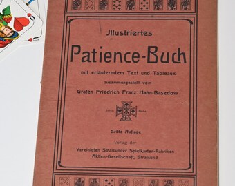 Illustriertes Patience-Buch, vom Grafen Friedrich Franz Hahn-Basedow, um 1910