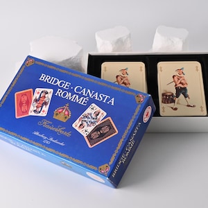Gioco di carte // Rummy // Bridge // Canasta // Whist // Carte da gioco Altenburger // Kaiserkarte // Edizione facsimile // Ristampa del 1975