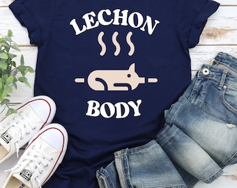 Lechon Body Filipino T-Shirt: Funny Pinoy Pride Tee