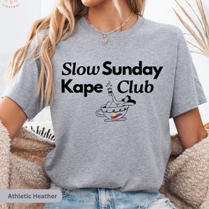 Kape shirt, Coffee lovers, Filipino pride, Sunday club shirt, Filipino apparel Filipino lifestyle Coffee t-shirt Relaxed Sunday, Philippines