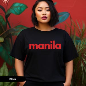 Manila-Hemd, philippinischer Stolz, philippinische Kleidung, Manila-Kleidung, Reisemode, Philippinen, Manila-Andenken, philippinische Streetwear
