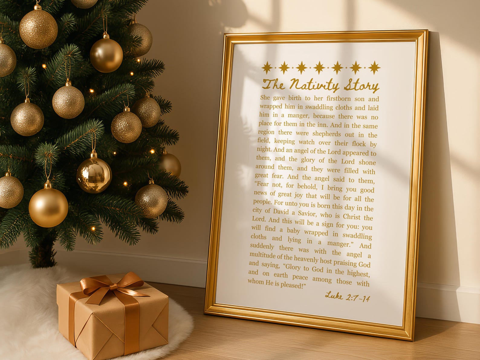 Jesus Nativity True Story Printable the Christmas Story Printable Luke