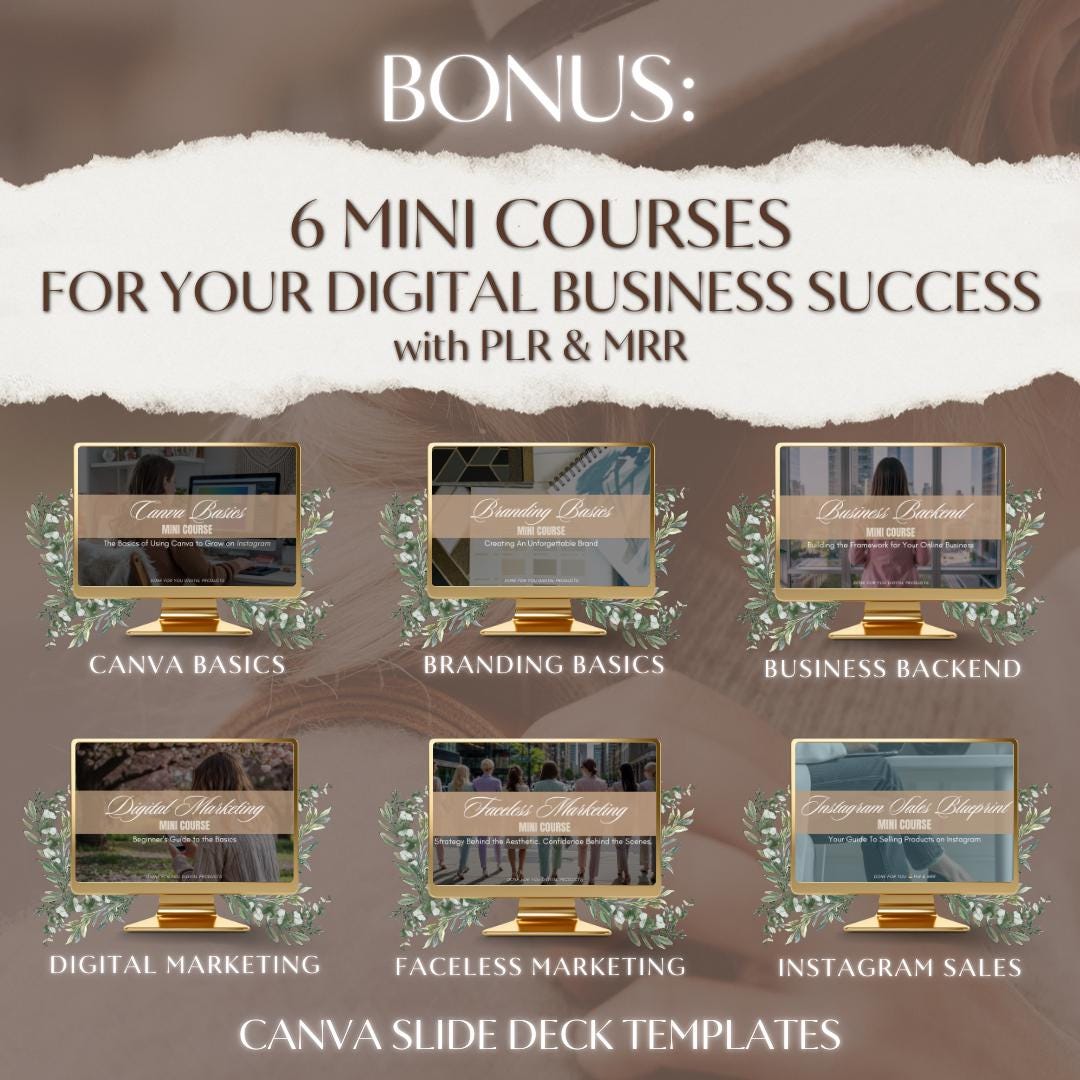 100 Pinterest Templates (canva) for Digital Marketing, PLR MRR ...